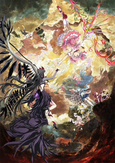 Portada de Mahou Shoujo Madoka☆Magica: Walpurgis no Kaiten